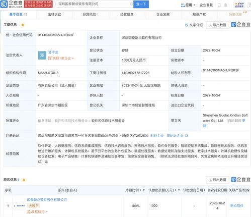 新點軟件深圳子公司成立，數字技術服務成核心業務